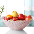 Plastic Fruits Bowl - White | Full House Lebanon