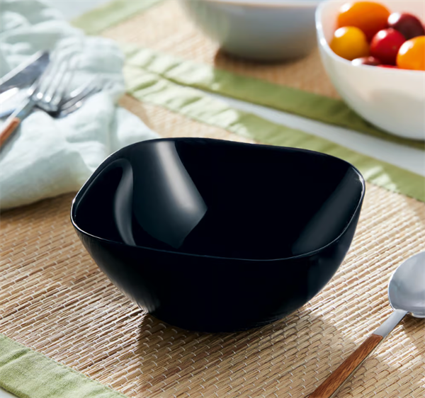 Luminarc Black Carine Dinnerware | Full House Lebanon