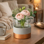 Round Modern Glass Vase | Full House Lebanon