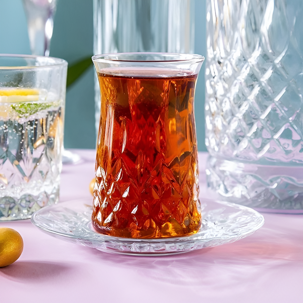 Lav Odin Tea Cup with Saucer (Half a Dozen) | Full House Lebanon