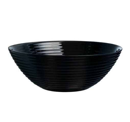 Luminarc Harena Black Dinnerware - Large Flat plate 27cm | Full House Lebanon