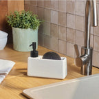 Porcelain Kitchen Sink Organizer Set – White | Full House Lebanon