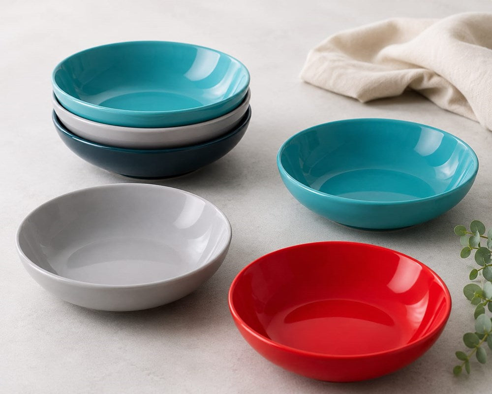 Glossy Porcelain deep plate | Full House Lebanon