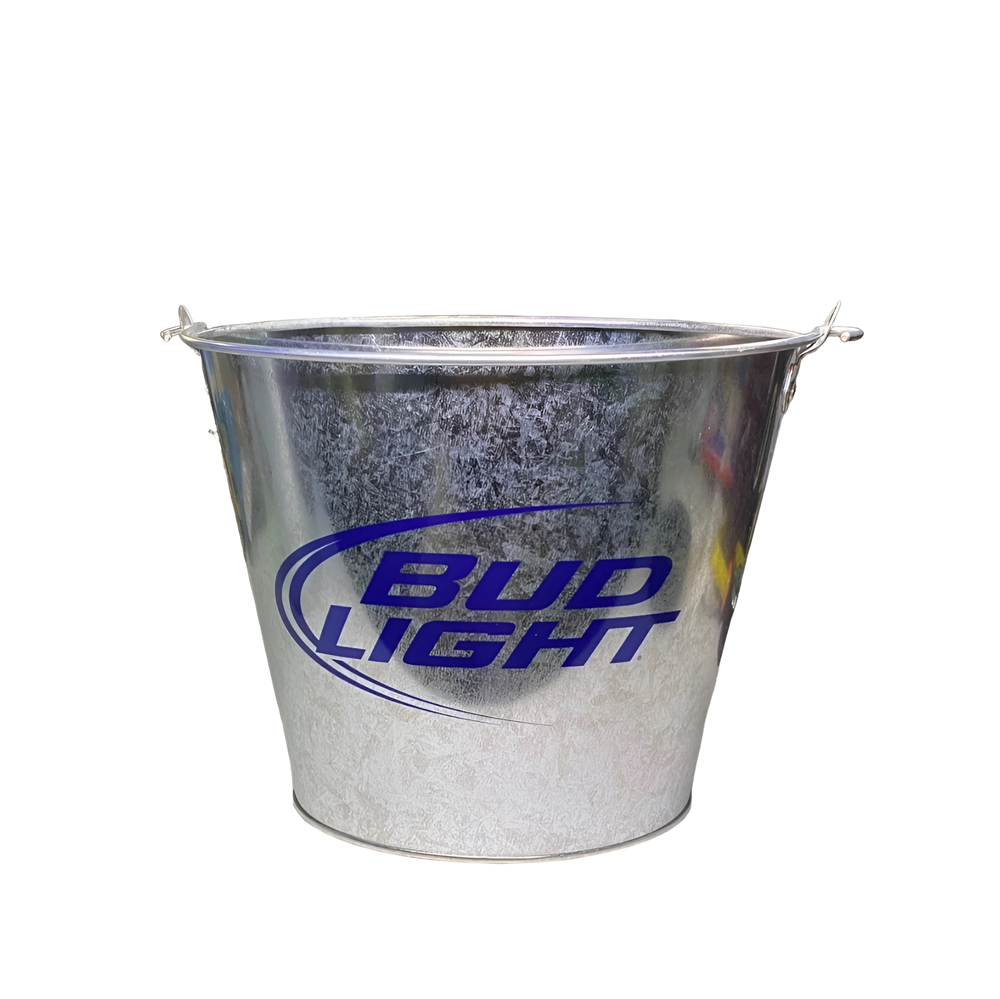 Bud Light Metal Ice Bucket | Full House Lebanon