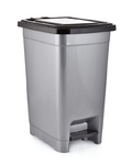 Pedal Dustbin with Inner Bucket - 10 L, White | Full House Lebanon