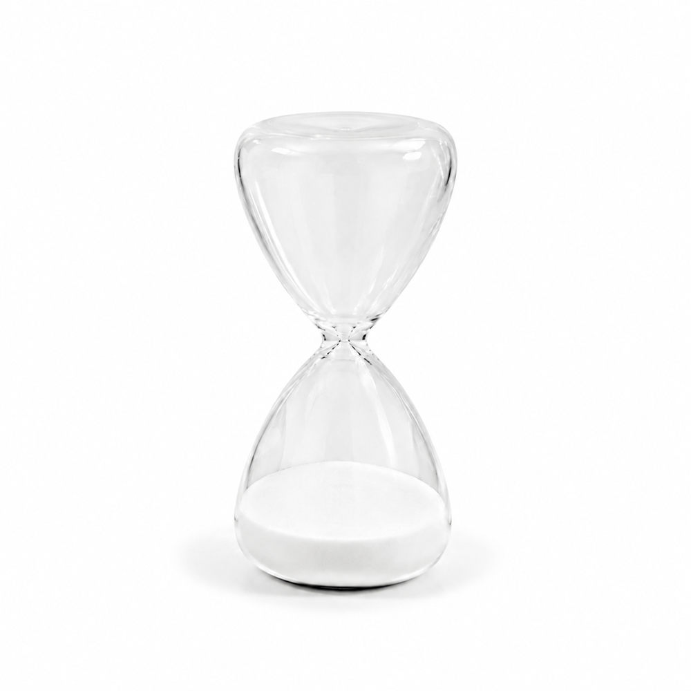 Decorative Glass Hourglass Sand Timer