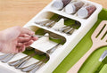 Cutlery, Utensil and Gadget Organizer - Grey | Full House Lebanon