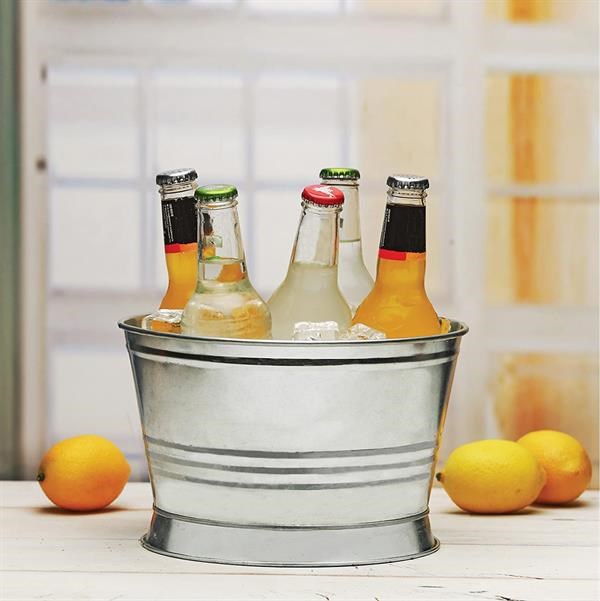 Glass Beverage Dispenser with Metal Stand | Full House Lebanon