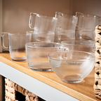 Luminarc Stripy Glass Mug - 50 cl | Full House Lebanon