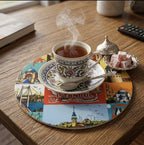 Istanbul Themed Metal Coaster | Full House Lebanon