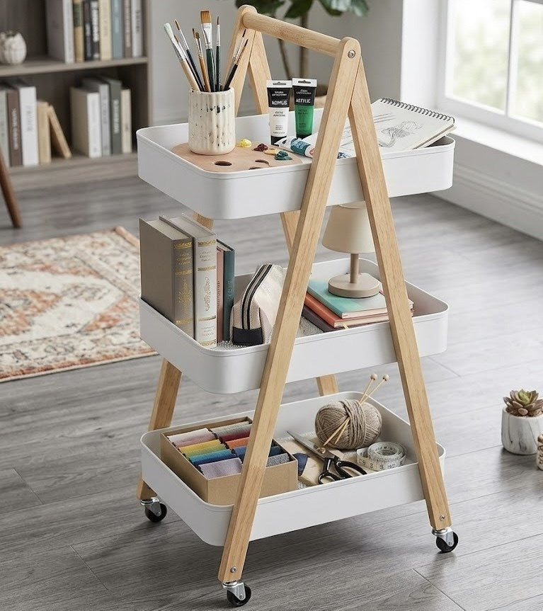 3 Layers Trolley Cart | Full House Lebanon