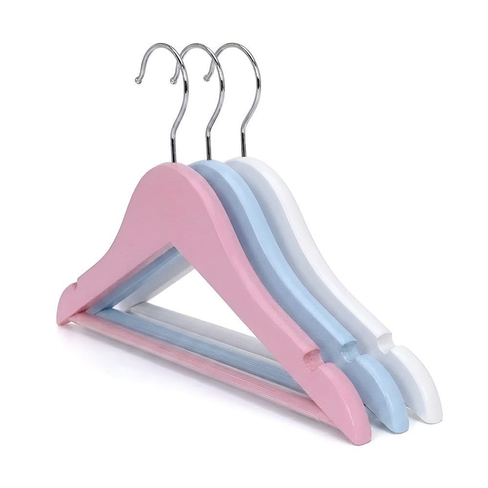 Multi-Colored Wooden Kids Hanger Set (3 Pcs) | Full House Lebanon
