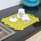 3-in-1 Green Silicone Mat | Full House Lebanon