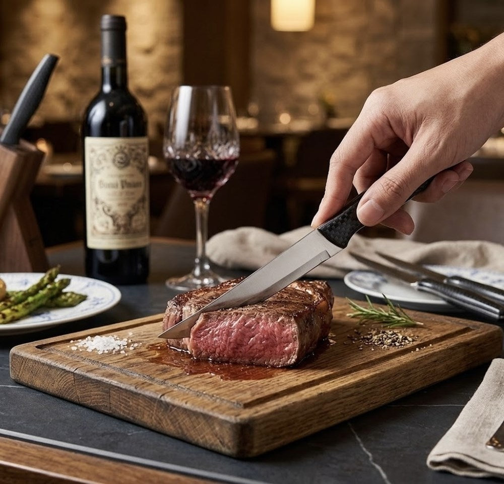 Stainless Steel Steak Knife Set (6 Pcs) | Full House Lebanon