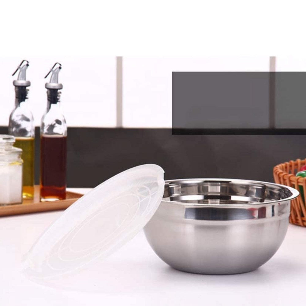 Stainless Steel Mixing Bowl with Airtight Lid | Full House Lebanon
