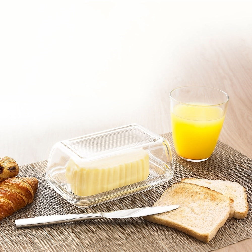 Luminarc Glass Butter Dish | Full House Lebanon