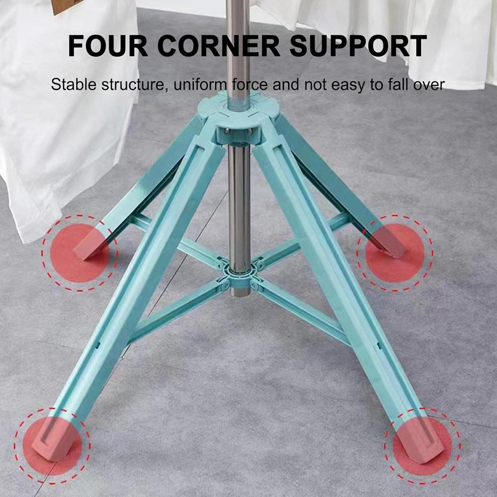 2-Layer Folding Clothes Rail Drying Stand | Full House Lebanon