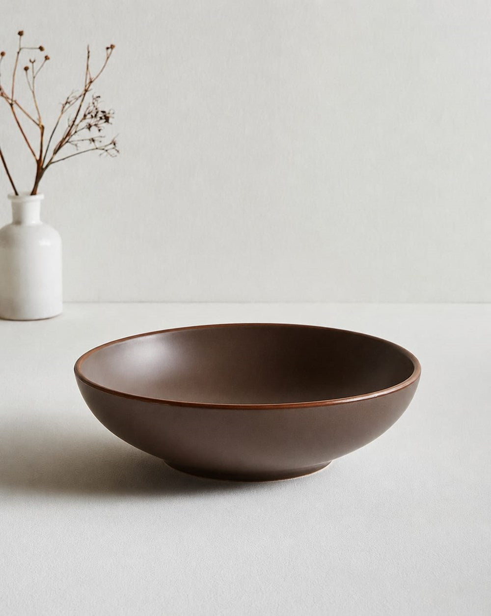 Round Matte Deep Bowl