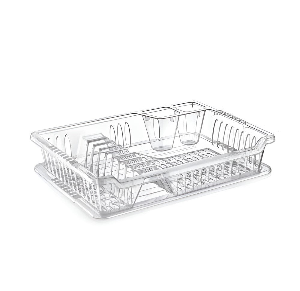 Violet Transparent Dish Drainer - Large | Full House Lebanon