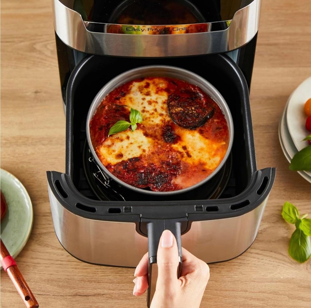 Tefal & Moulinex 2-Piece Air Fryer Cake Pan Set | Full House Lebanon
