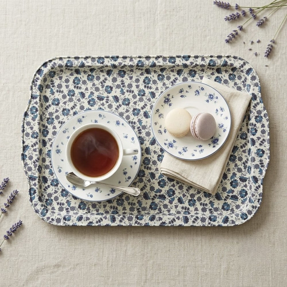 Metal  Rectangular  Printed Serving Tray