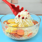 Silicone Pasta Server - Orange | Full House Lebanon