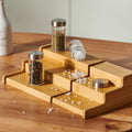 3 Tier Adjustable Bamboo Spice Rack | Full House Lebanon
