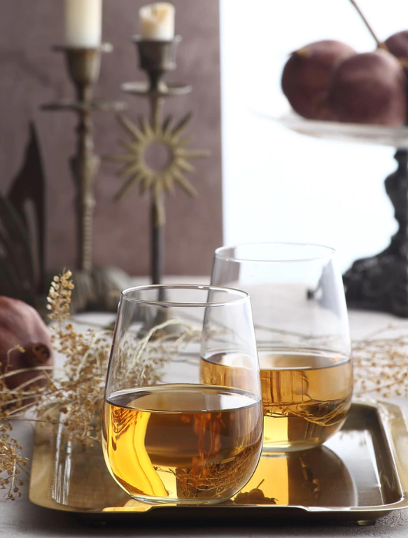 Gaia Glass Cups Set (6 Pcs) - 360cc | Full House Lebanon