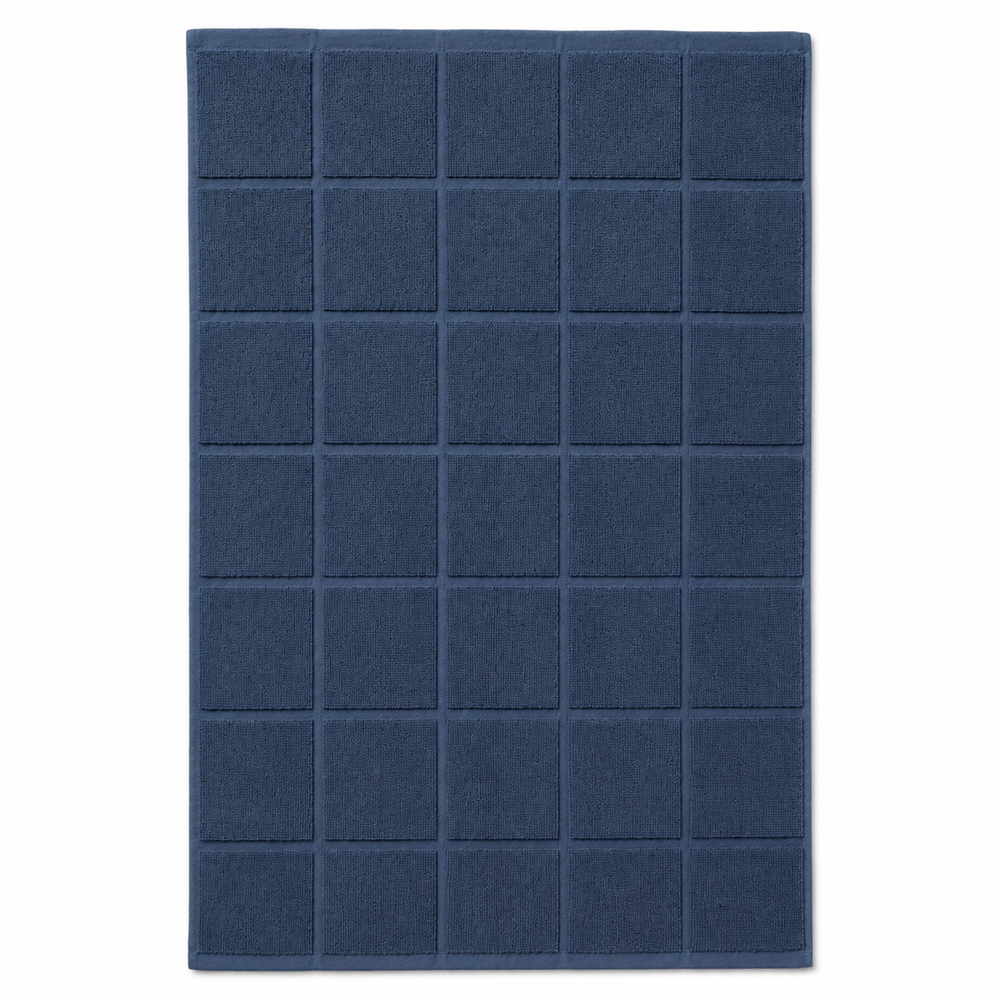 FieldCrest Geometric Cotton Bath Mat