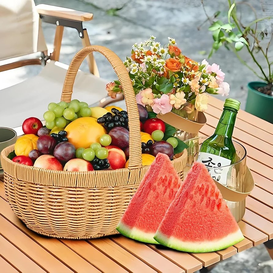 Hand -Woven Basket Set (2 Pcs) | Full House Lebanon