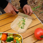 Stainless Steel Lunch Box with Bamboo Lid - Small | Full House Lebanon