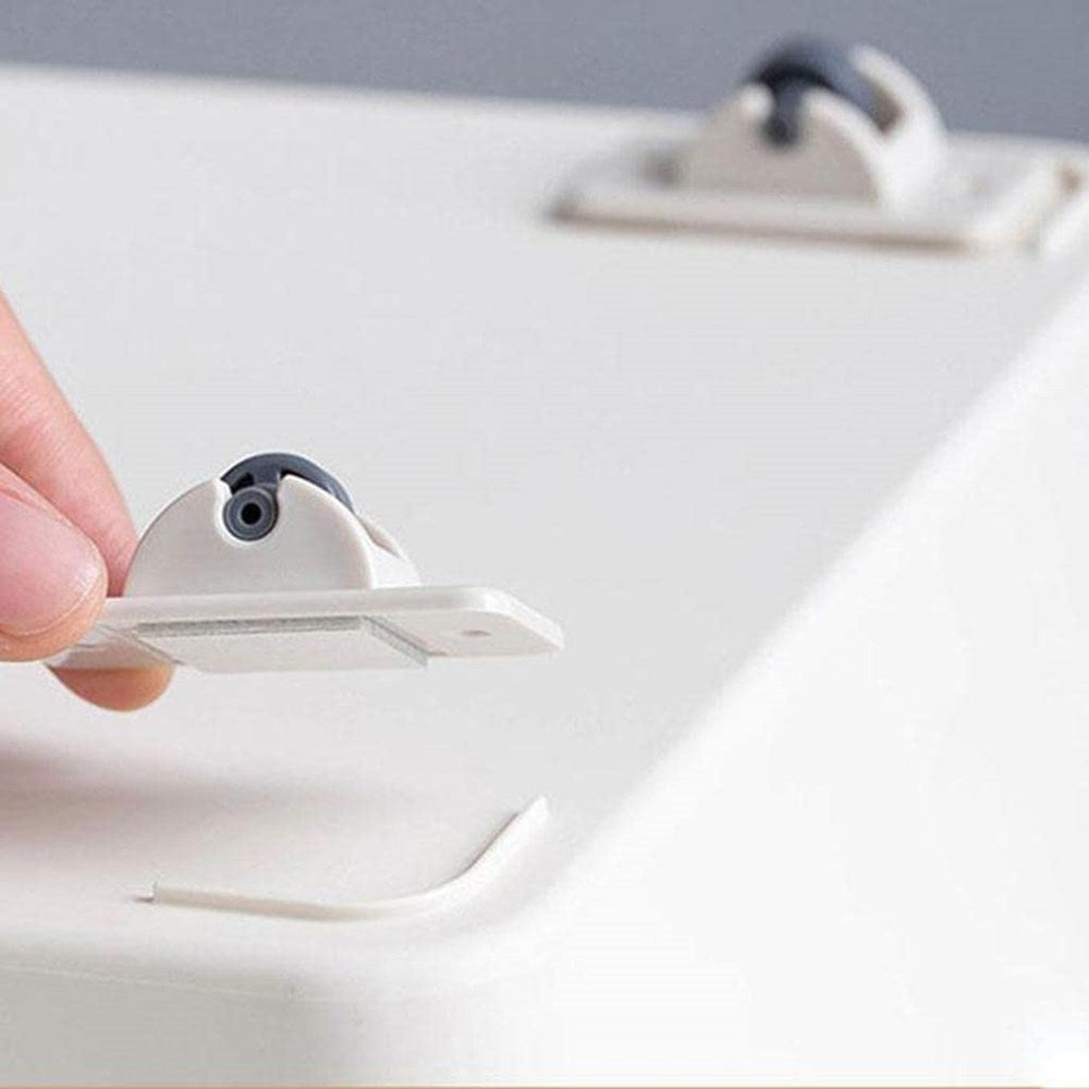 Self Adhesive Wheels Caster (4 Pcs) | Full House Lebanon