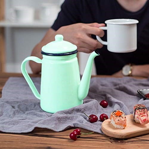 Enamel Pour Over Gooseneck Kettle | Full House Lebanon