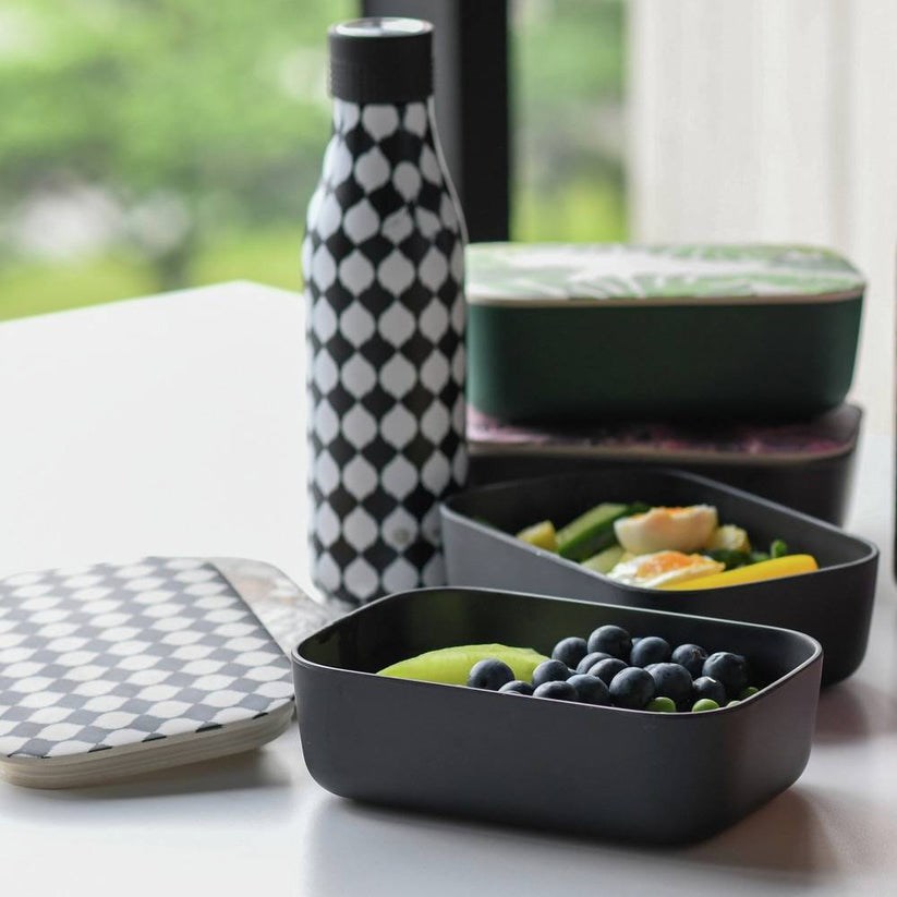 Rectangular Bamboo Lunch Box - Tiger | Full House Lebanon