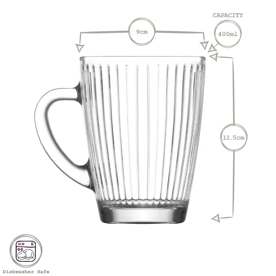 LAV Hestia Glass Mug