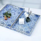 Decorative Serving Tray Set (2 Pcs) | Full House Lebanon