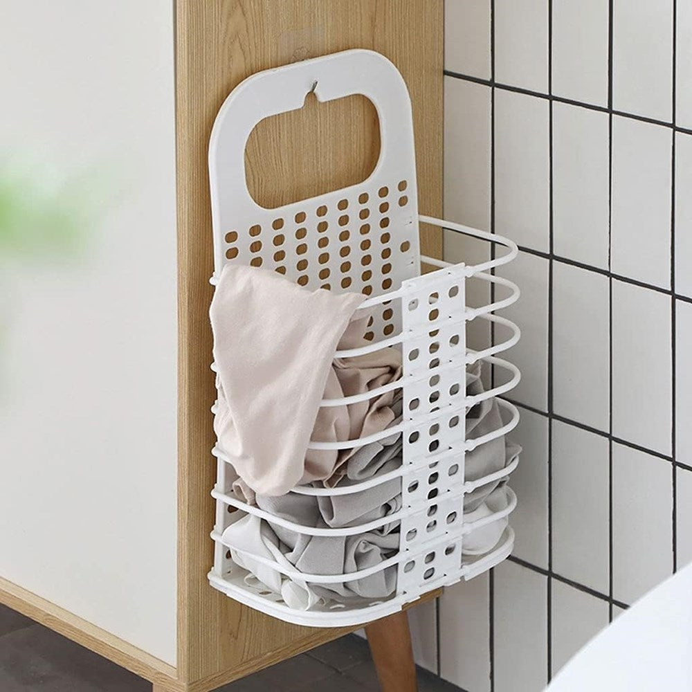 Laundry Basket Wall-Mounted - Grey | Full House Lebanon