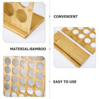 Bamboo Nespresso Capsule Stand (35 Capsules) | Full House Lebanon