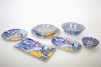 Porcelain Dinnerware with Vibrant Colors - Oval Plate | Full House Lebanon