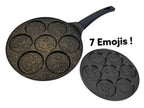 Dosthoff Non-stick Granite "Emoji" Pancake Pan | Full House Lebanon