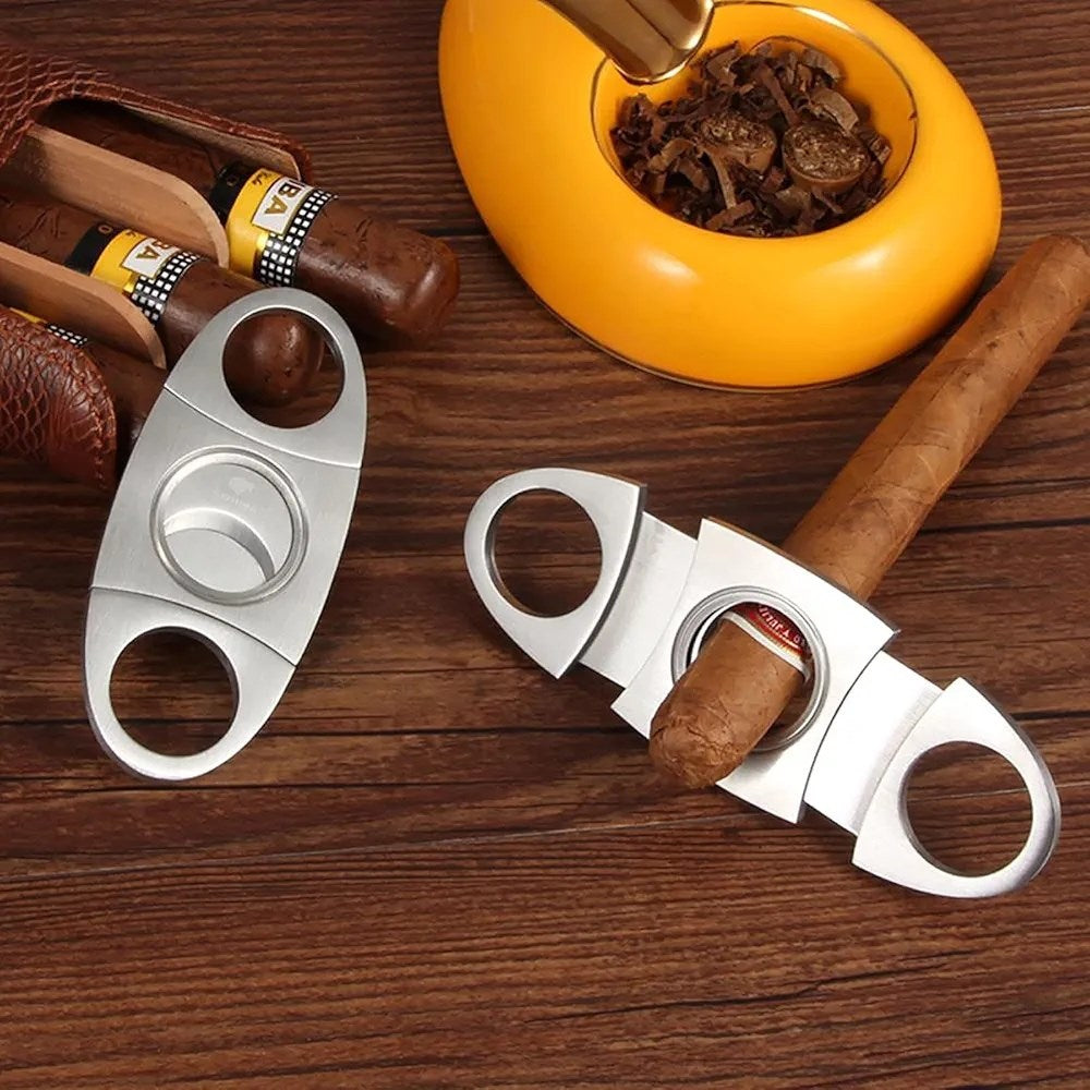 Stainless Steel Cigar Cutter | Full House Lebanon