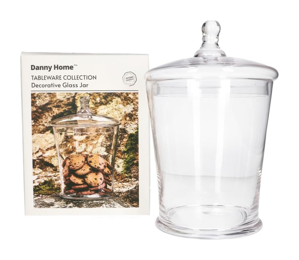 Decorative Glass Cookie Jar | Full House Lebanon