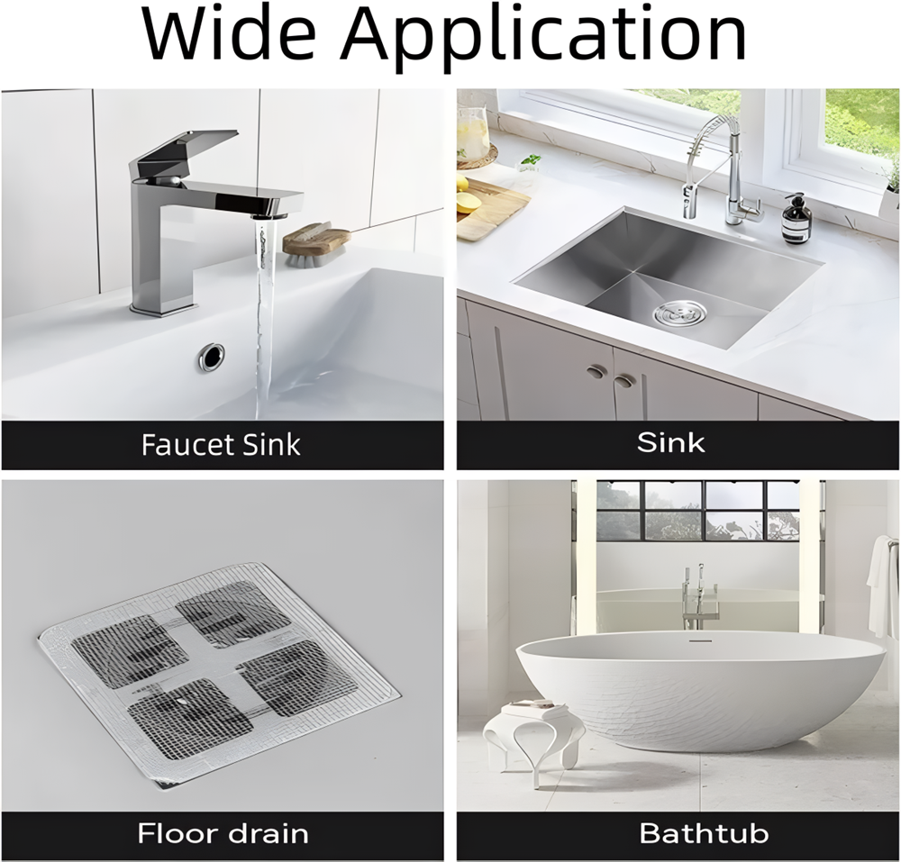 Self-adhesive Drain Hair Catcher | Full House Lebanon