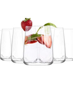 Lav Terra Glass Cups Set ( 6 Pcs) | Full House Lebanon