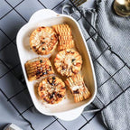 White Porcelain Oven Casserole - Oval | Full House Lebanon
