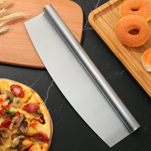 Stainless Steel Pizza & Dough Cutter | Full House Lebanon