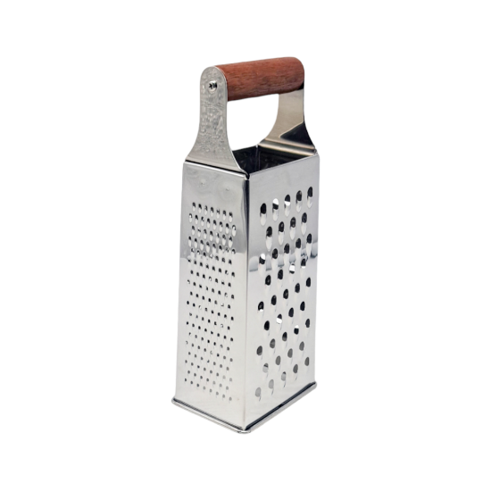 Yakut Stainless Steel Grater with Wooden Handle - 6 sides | Full House Lebanon