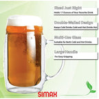 Simax Double Wall Glass Beer | Full House Lebanon