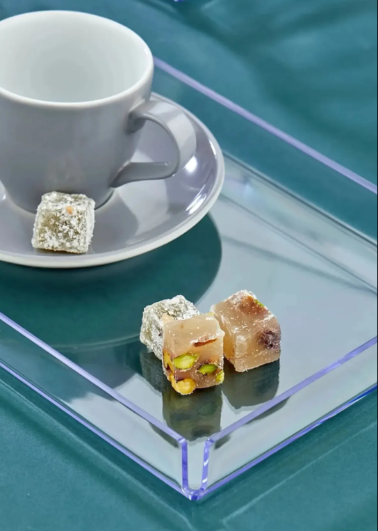 Crystal Mini Rectangular Tray | Full House Lebanon