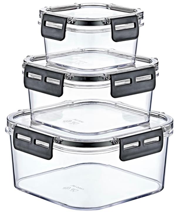 Clear Food Storage Square - 850 ml | Full House Lebanon